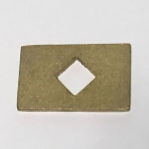Centerboard Receiver Plate, Cast Bronze, Daysailer and Widgeon
